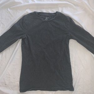 Grey longsleeve crewneck